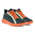 ECCO Sneaker ATH-1FM Textil blaugrün/orange Herren